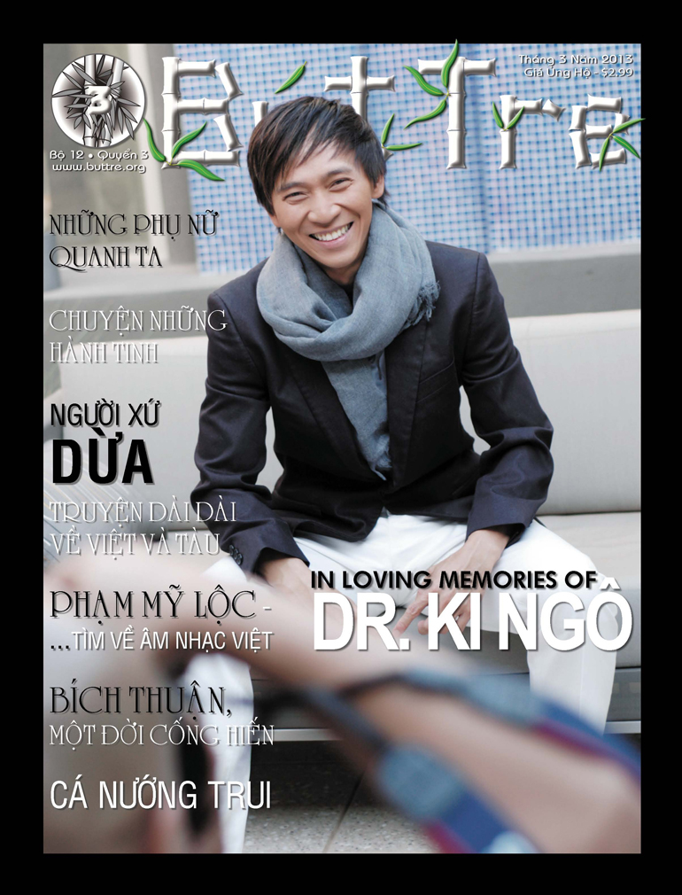 But Tre Magazine Feb 2013 Cover Page - In Loving Memories of Dr. Ki Ngo